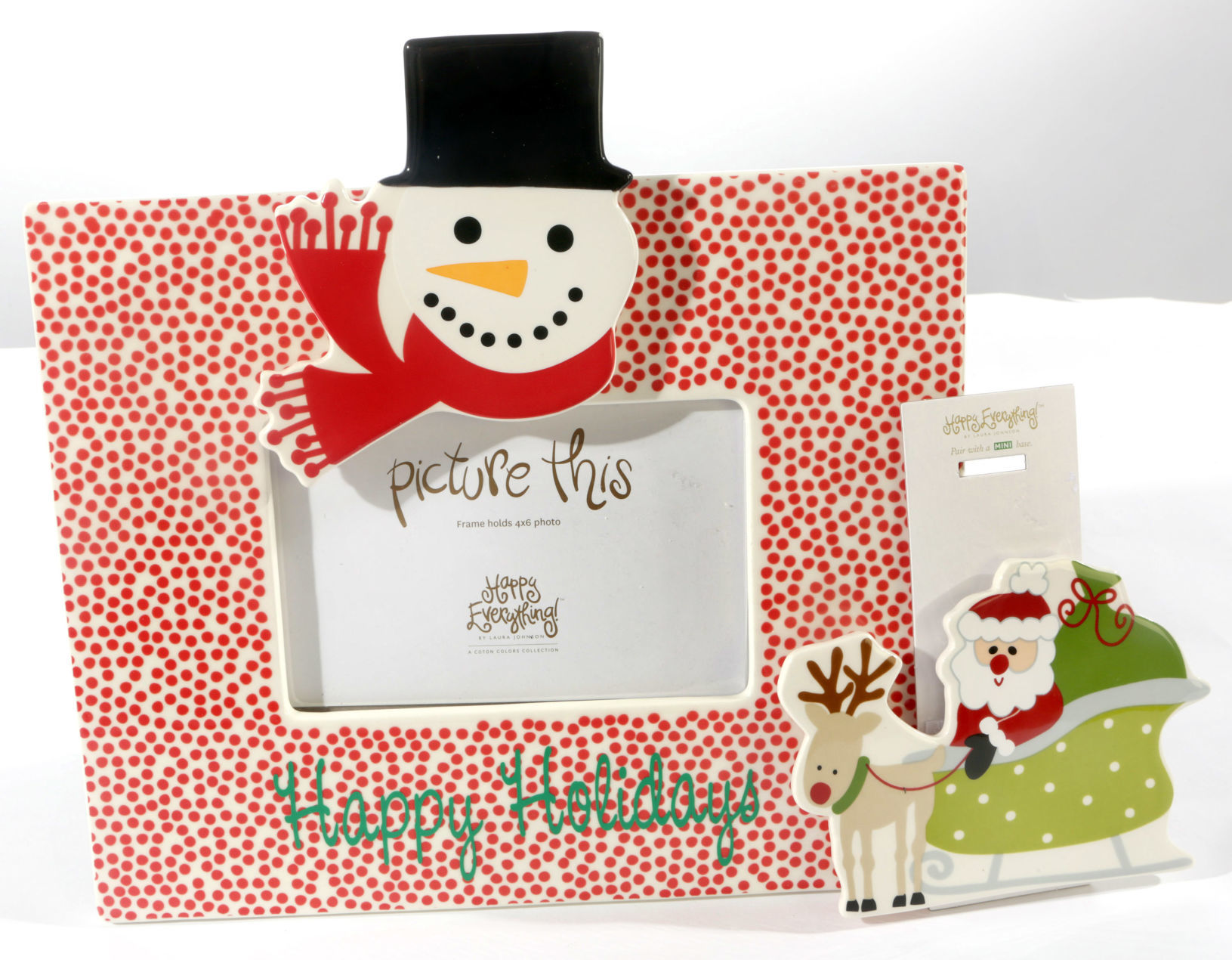Holiday picture frame